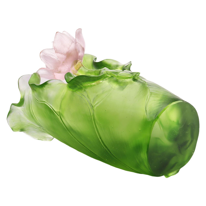 লোটাস সিরিজ হলওয়ে ডেকোরেশন ক্রিস্টাল গ্লাস দানি সেট