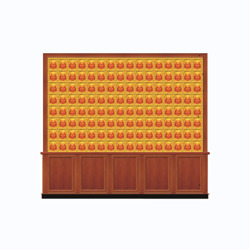 বুদ্ধ আলকোভ ওয়াল ক্যাবিনেট