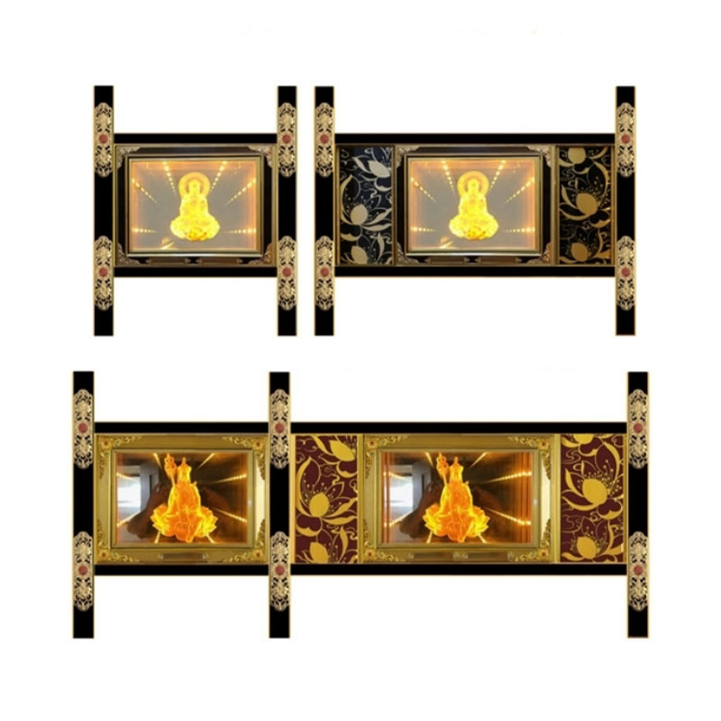 বুদ্ধ আলকোভ ওয়াল ক্যাবিনেট