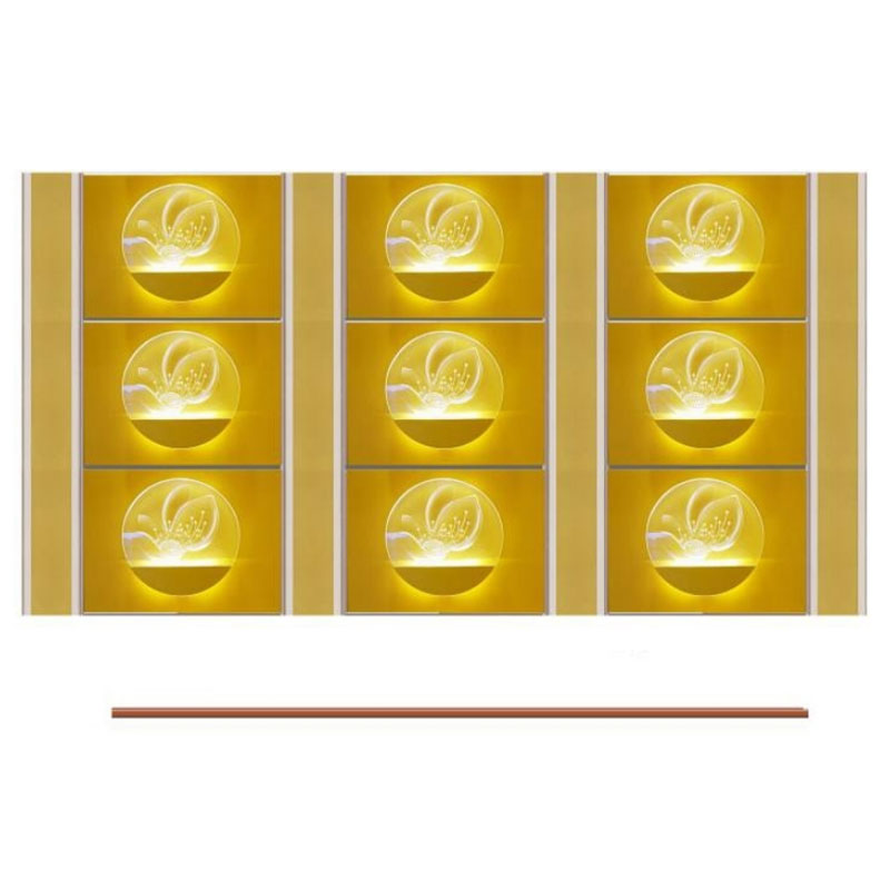 বুদ্ধ আলকোভ ওয়াল ক্যাবিনেট