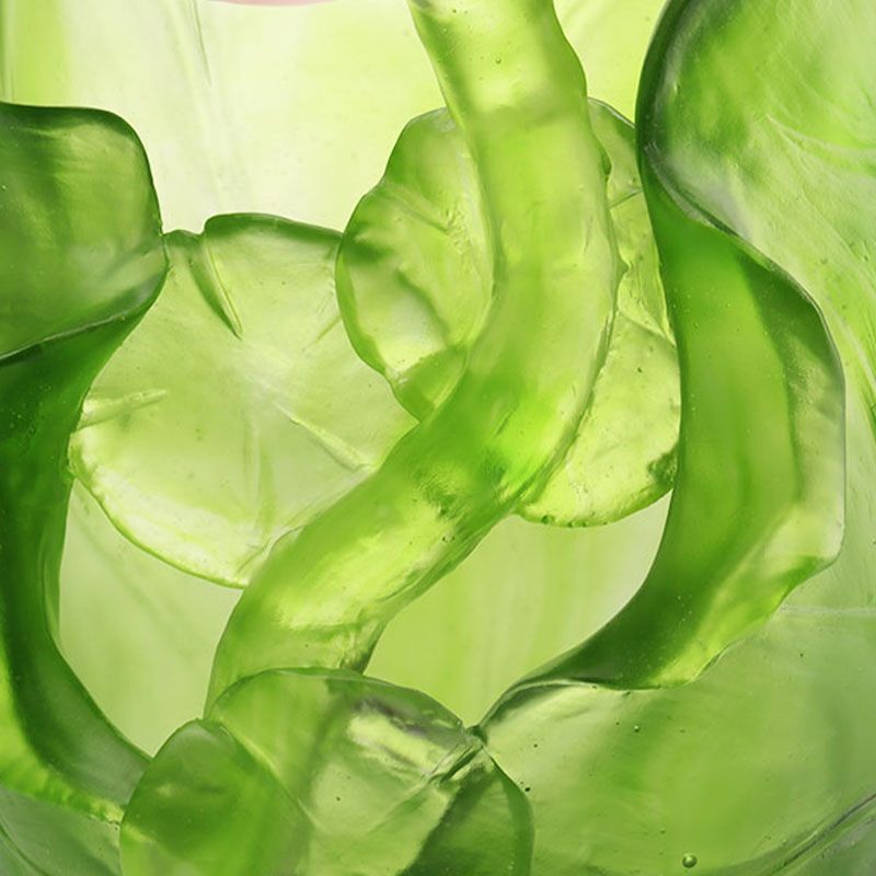 লোটাস সিরিজ হলওয়ে ডেকোরেশন ক্রিস্টাল গ্লাস দানি সেট