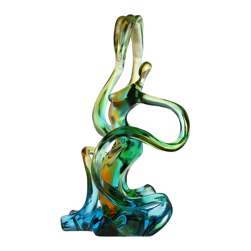 বাড়ির সাজসজ্জার রঙিন কাচের অলঙ্কার