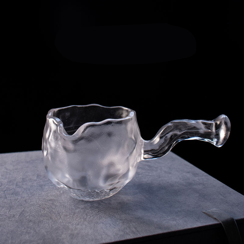 চা পট, চায়ের কাপ সহ স্বচ্ছ কাচের চা সেট