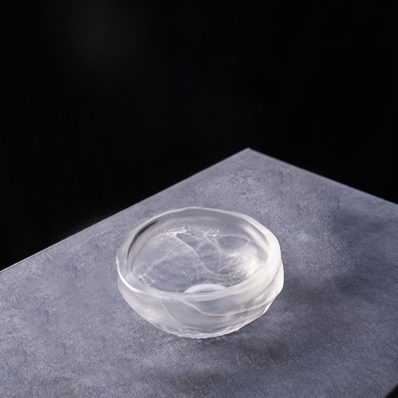 চা পট, চায়ের কাপ সহ স্বচ্ছ কাচের চা সেট