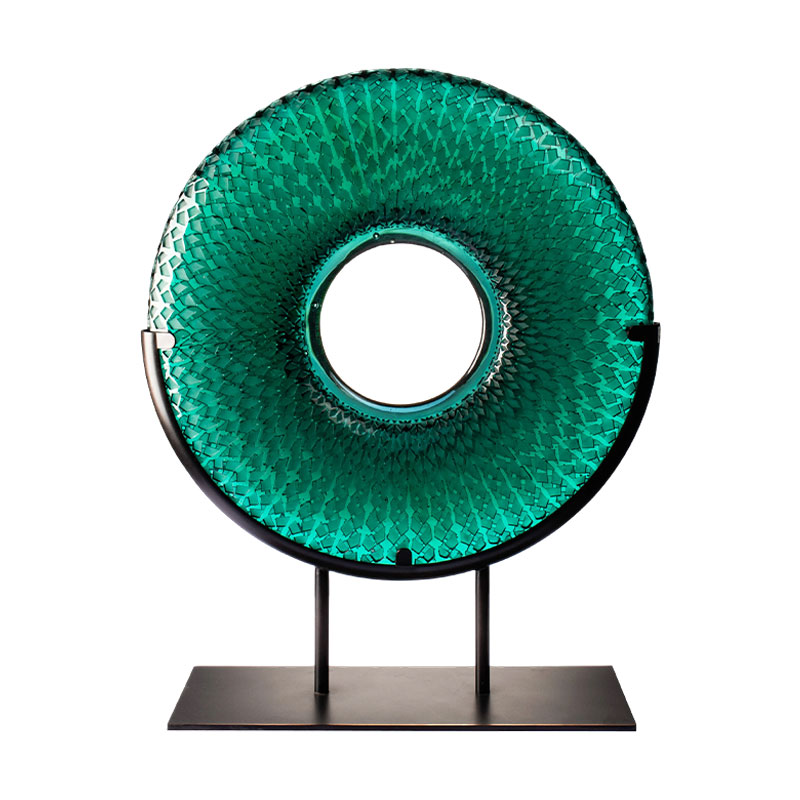 বাঁশ-পাতার বৃত্তাকার ডিস্ক